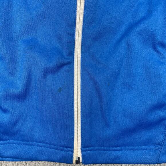 Adidas UCLA Women's Small Blue Gold ClimaLite Bruins Long Sleeve Track Jacket - Picture 2 of 12